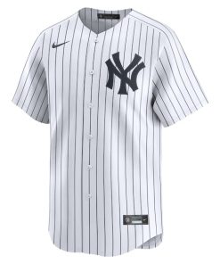 Alternative view of Mickey Mantle New York Yankees Nike Home Limited Player Jersey - White