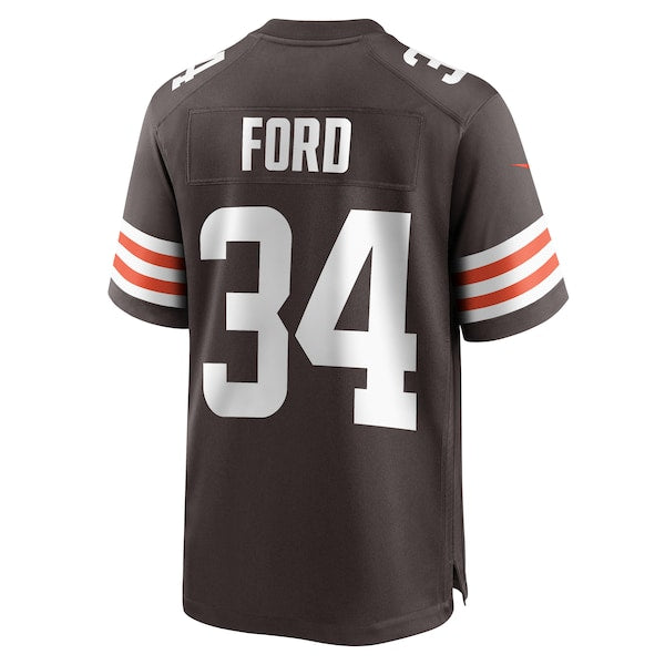 Jerome Ford Cleveland Browns Nike Game Player Jersey - Brown - Image 3