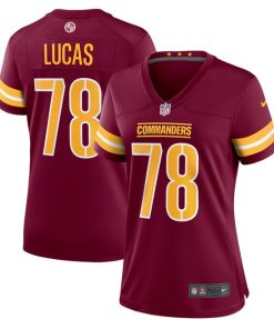 Cornelius Lucas Washington Commanders Nike Women's  Game Jersey -  Burgundy