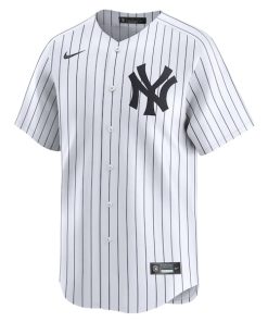 Alternative view of New York Yankees Nike #1 Dad Home Limited Jersey - White
