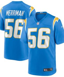Shawne Merriman Los Angeles Chargers Nike Game Retired Player Jersey - Powder Blue