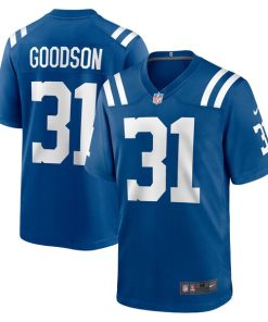 Tyler Goodson Indianapolis Colts Nike  Game Jersey -  Royal