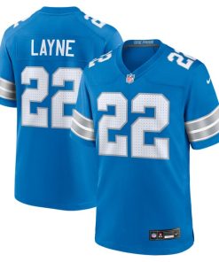 Bobby Layne Detroit Lions Nike Retired Player Game Jersey -  Blue