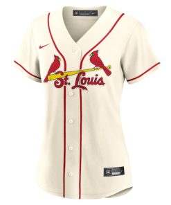 Alternative view of Yadier Molina St. Louis Cardinals Nike Women's Alternate Replica Player Jersey - Cream
