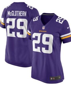 Alternative view of Dwight McGlothern Minnesota Vikings Nike Women's  Game Jersey -  Purple