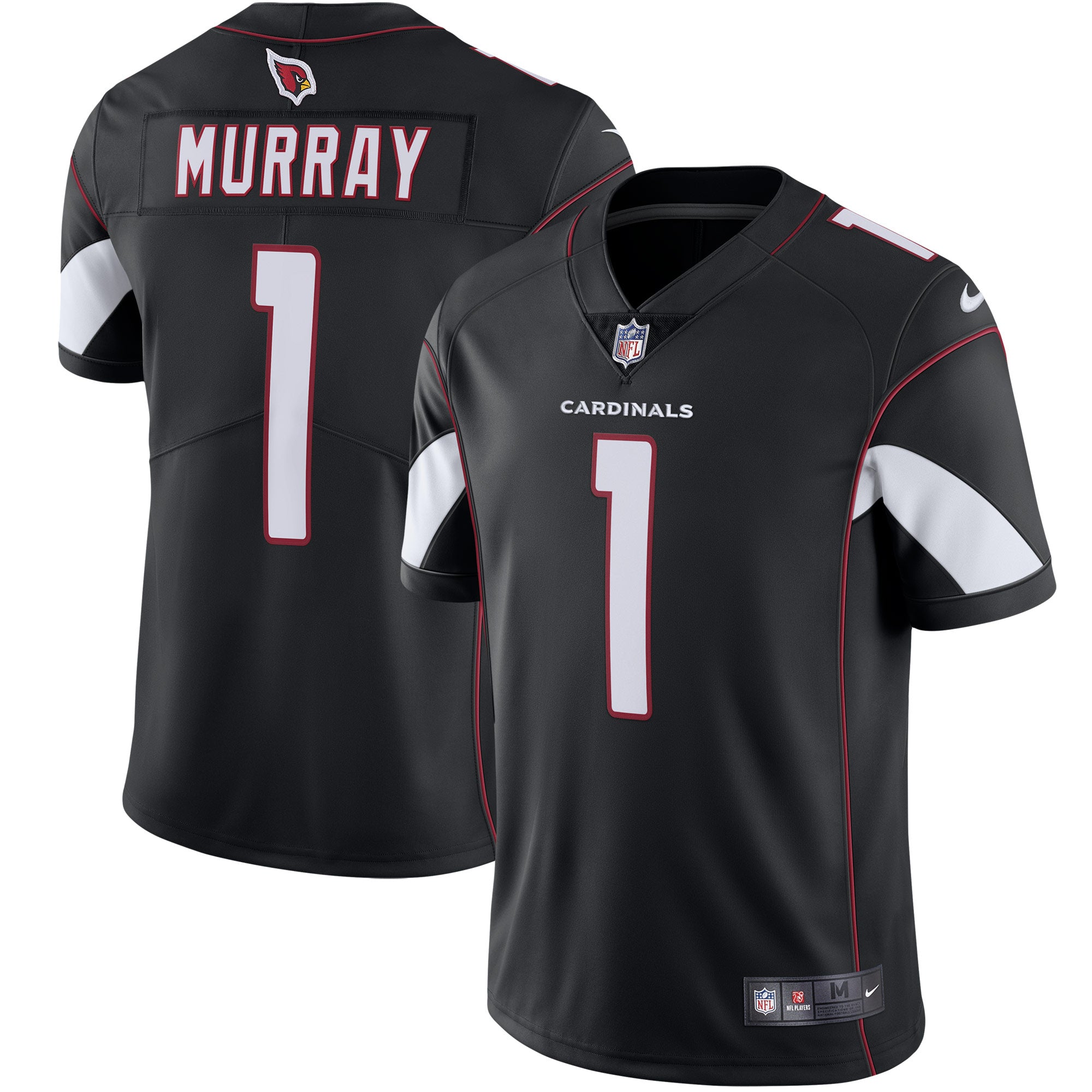 Kyler Murray Arizona Cardinals Nike Vapor Limited Jersey - Cardinal/Black/White - Image 7