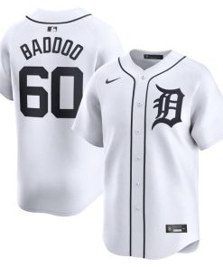 Akil Baddoo Detroit Tigers Nike Home Limited Player Jersey - White
