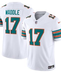 Jaylen Waddle Miami Dolphins Nike Alternate Vapor F.U.S.E. Limited Jersey - White