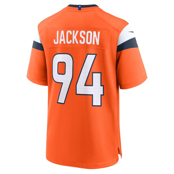 Jordan Jackson Denver Broncos Nike Team Game Jersey - Orange - Image 6