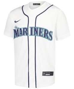 Alternative view of Randy Arozarena Seattle Mariners Nike Youth Home Player Game Jersey - White