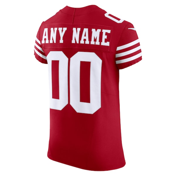 San Francisco 49ers Nike Vapor F.U.S.E. Elite Custom Jersey - Scarlet - Image 3