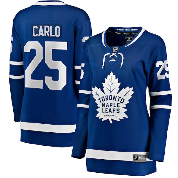 Brandon Carlo Toronto Maple Leafs Women's Home Breakaway Player Jersey - Blue
