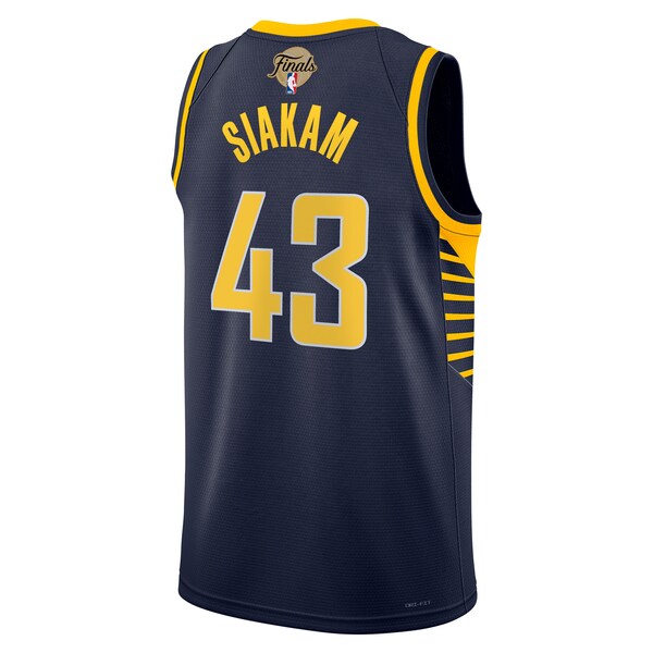 Pascal Siakam Indiana Pacers Nike Unisex 2025 NBA Finals Swingman Jersey - Icon Edition - Navy - Image 3