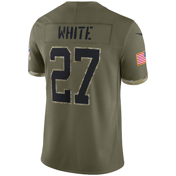 Tre'Davious White Buffalo Bills Nike 2022 Salute To Service Limited Jersey - Olive - Image 3