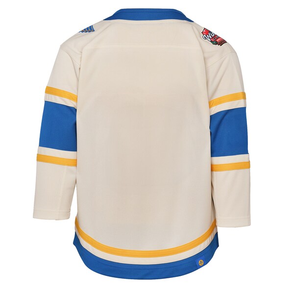 St. Louis Blues Youth 2025 NHL Winter Classic Premier Jersey - Cream - Image 3