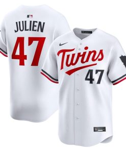 Edouard Julien Minnesota Twins Nike Home Limited Player Jersey - White