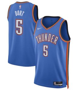 Luguentz Dort Oklahoma City Thunder Nike Unisex Swingman Player Jersey - Icon Edition - Blue