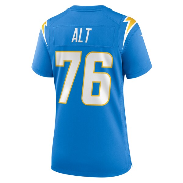 Joe Alt Los Angeles Chargers Nike Women's Game Jersey - Powder Blue - Image 3