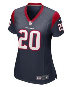 Alternative view of Ka'Dar Hollman Houston Texans Nike Women's Team Game Jersey -  Navy