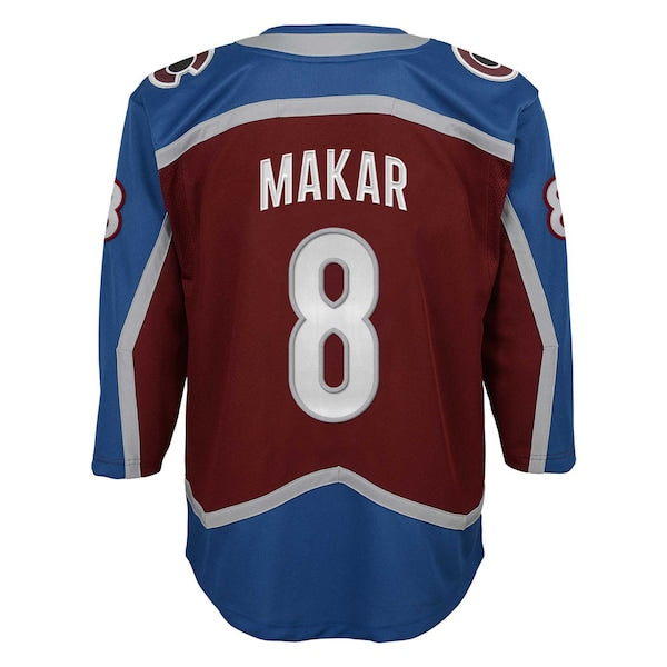 Cale Makar Colorado Avalanche Preschool Home Premier?Player Jersey - Burgundy - Image 3