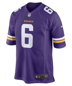 Alternative view of Lewis Cine Minnesota Vikings Nike Game Player Jersey - Purple