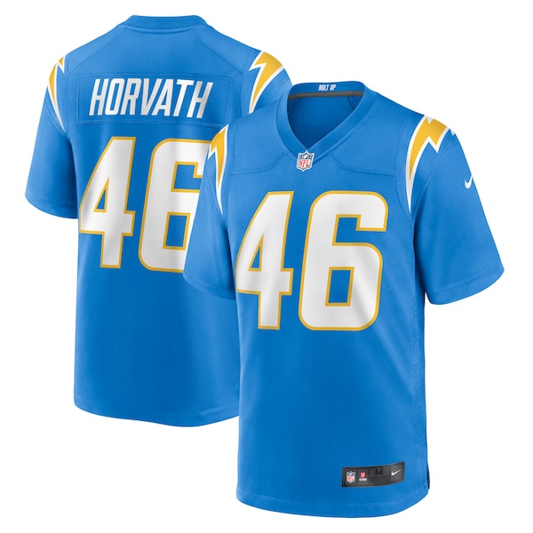 Zander Horvath Los Angeles Chargers Nike Game Jersey - Powder Blue