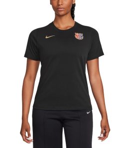 Barcelona Nike Women's 2024/25 Travel Top - Black