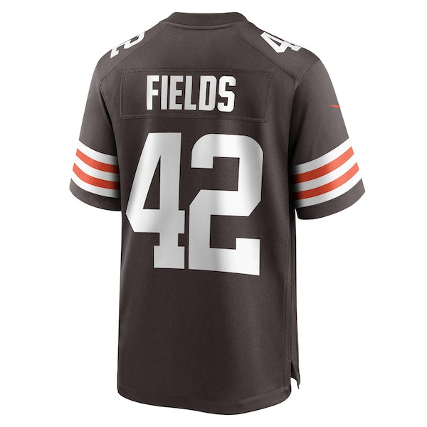 Tony Fields II Cleveland Browns Nike Team Game Jersey - Brown - Image 3