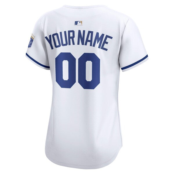 Kansas City Royals Nike Women's Home Limited Custom Jersey - White - Image 3