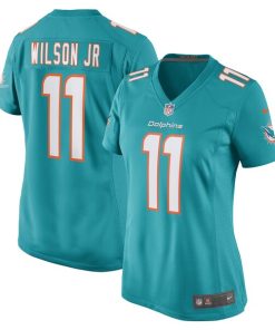 Cedrick Wilson Jr. Miami Dolphins Nike Women's Game Player Jersey - Aqua