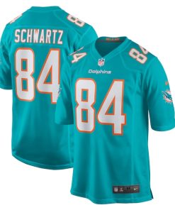 Anthony Schwartz Miami Dolphins Nike Team Game Jersey -  Aqua
