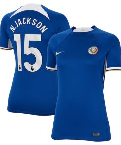 Nicolas Jackson Chelsea Nike Women's 2023/24 Home Stadium Replica Jersey - Blue/Navy