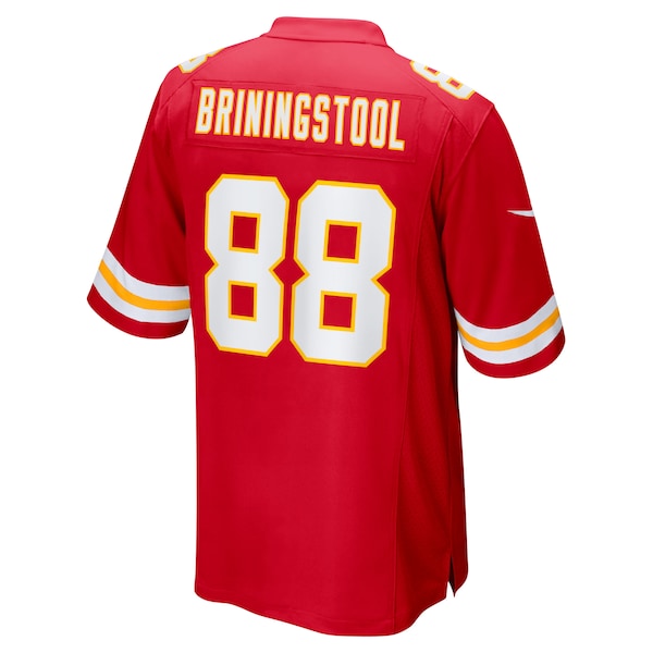 Jake Briningstool Kansas City Chiefs Nike Team Game Jersey - Red - Image 4