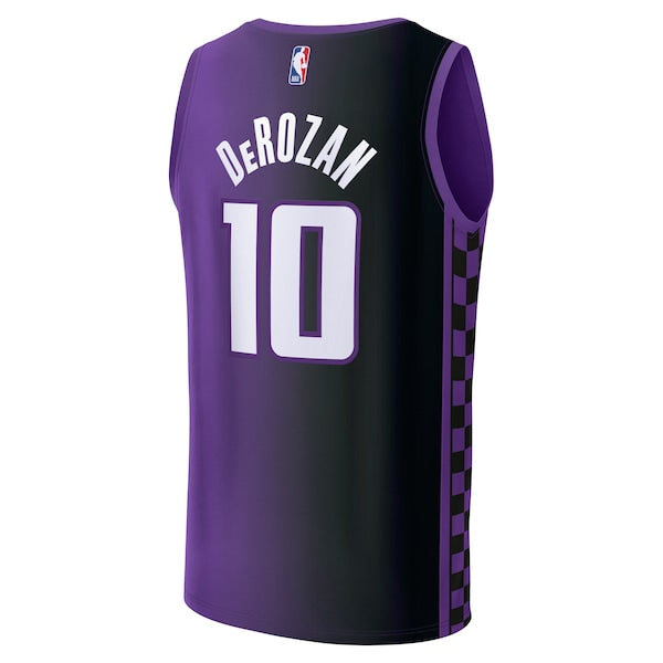 DeMar DeRozan Sacramento Kings Youth Fast Break Replica Player Jersey - Statement Edition - Purple - Image 3