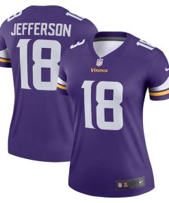 Justin Jefferson Minnesota Vikings Nike Women's Legend Jersey - Purple
