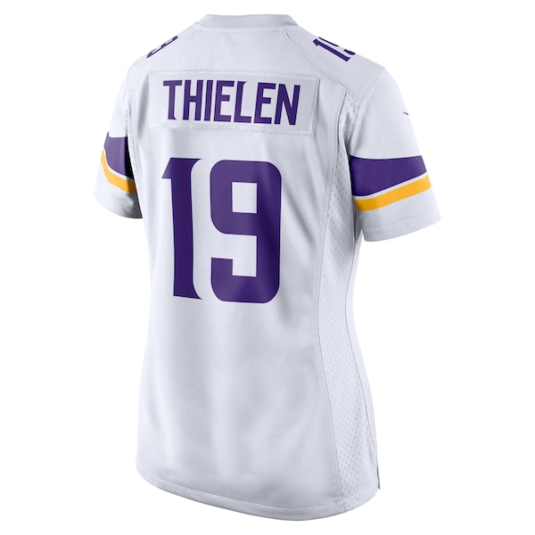 Adam Thielen Minnesota Vikings Nike Women's Game Jersey - White - Image 3