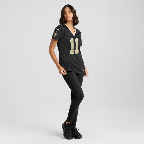Cedrick Wilson Jr. New Orleans Saints Nike Women's Game Jersey - Black - Image 4