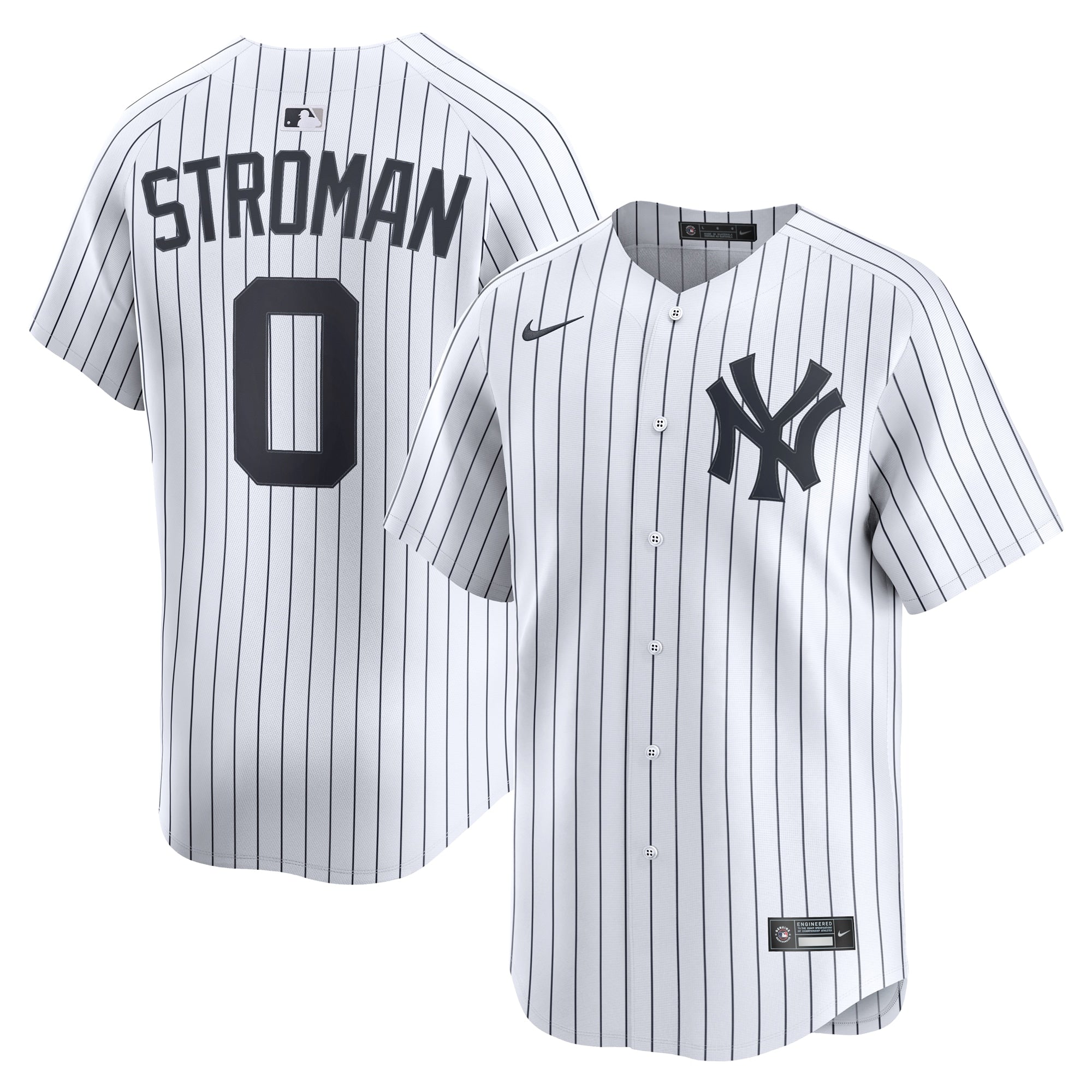 Marcus Stroman New York Yankees Nike Road Limited Player Jersey - Gray/White - Image 6