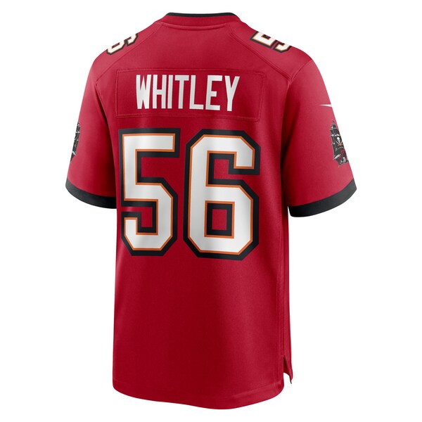 Benton Whitley Tampa Bay Buccaneers Nike Team Game Jersey - Red - Image 3