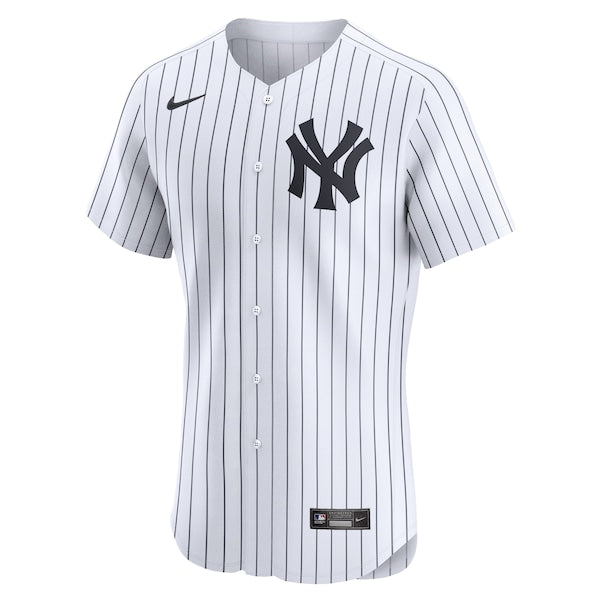 Jasson Dominguez New York Yankees Nike Home Elite Player Jersey - White - Image 2