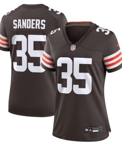 Raheim Sanders Cleveland Browns Nike Women's Team Game Jersey -  Brown