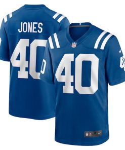 Jaylon Jones Indianapolis Colts Nike Team Game Jersey -  Royal