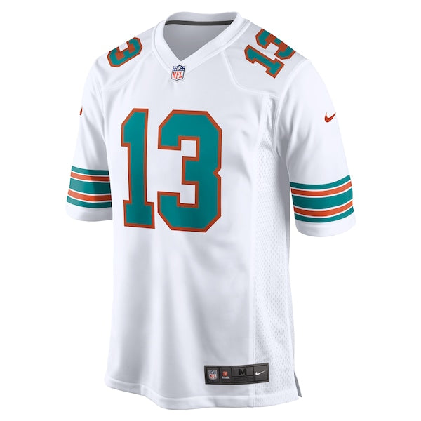 Dan Marino Miami Dolphins Nike Retired Player Jersey - White/Aqua - Image 3