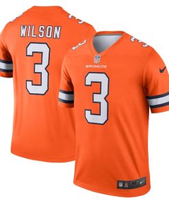 Russell Wilson Denver Broncos Nike Alternate Legend Jersey - Orange