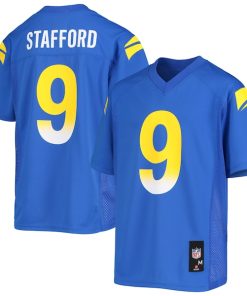 Matthew Stafford Los Angeles Rams Youth Replica Player Jersey - Royal
