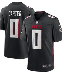 Lorenzo Carter Atlanta Falcons Nike Game Player Jersey - Black