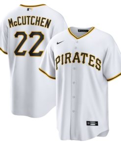 Andrew McCutchen Pittsburgh Pirates Nike Replica Player Jersey - White