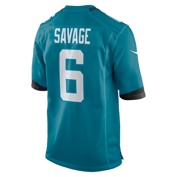 Darnell Savage Jacksonville Jaguars Nike Team Game Jersey - Teal - Image 3