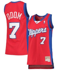 Lamar Odom LA Clippers Women's 2000/01 Hardwood Classics Swingman Jersey - Red