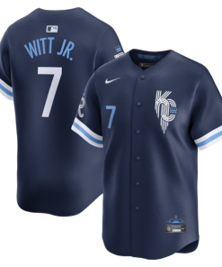 Bobby Witt Jr. Kansas City Royals Nike City Connect Limited Jersey - Navy
